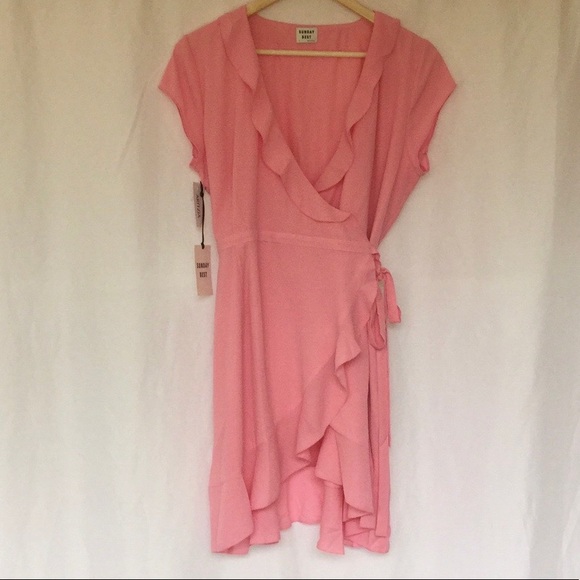 Aritzia - Sunday Best Savoy Dress - Gemini Pink - Picture 5 of 7